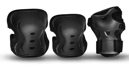 Kit Protección Patinaje Set Codera + Muñequera + Rodillera
