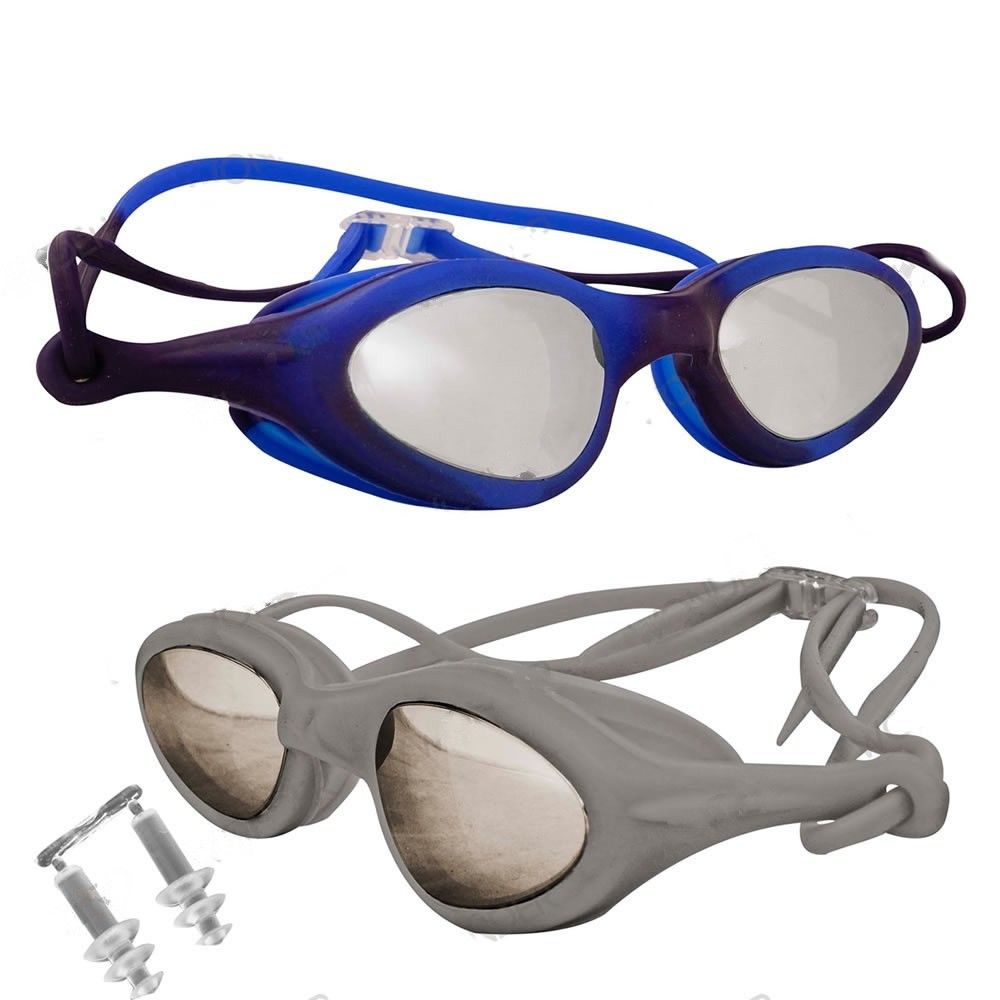 Gafas Natación + Tapa Oídos + Estuche Kit Piscina Entrena
