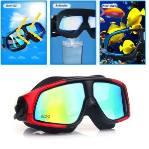Gafas Natacion Estuche Piscina Buceo