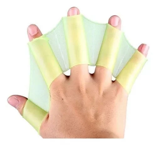 Aletas De Mano Paletas En Silicona Para Natación Entrenamiento