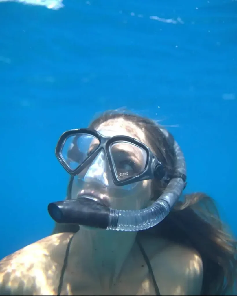 Set De Careta Y Snorkel Swimmer Kit Natación Buceo Silicona