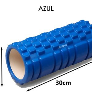 Rodillo Roller Foam Espuma Grabado Yoga Pilates Gym 30 X 8cm