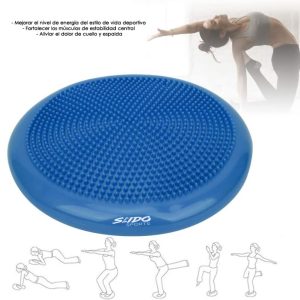 Balón Inestable Cojín Mini Bosu Equilibrio Yoga Pilates Gym