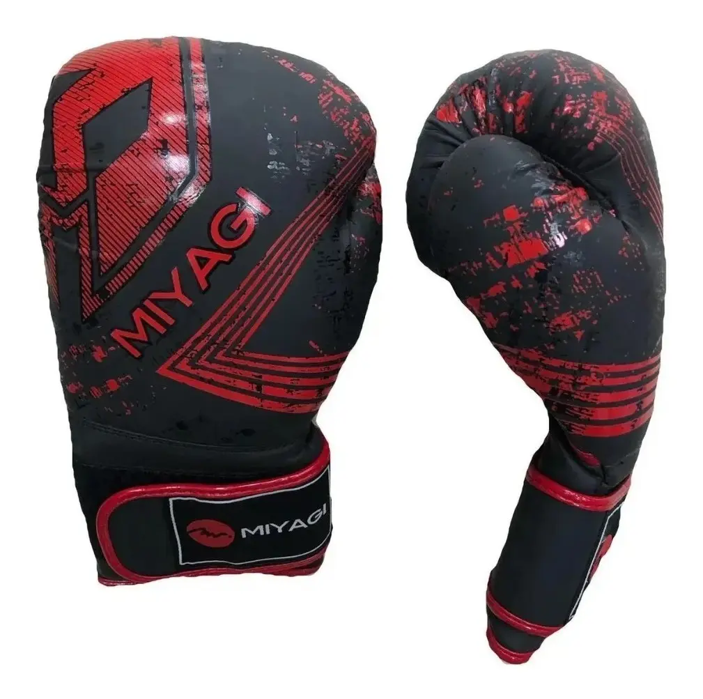 Guantes Boxeo Artes Marciales Entrenamiento Miyagi 12 14 Onz