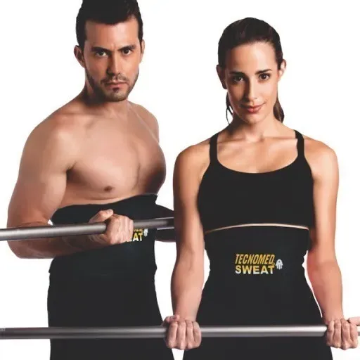Faja Sweat Moldeador Cintura Reduce Abdomen Cinturilla