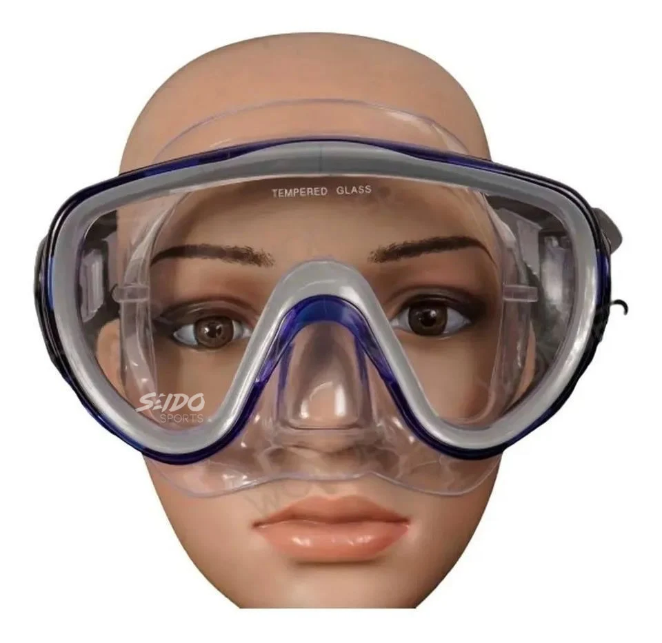 Careta Buceo Pesca Gafas Natación Vidrio Templado