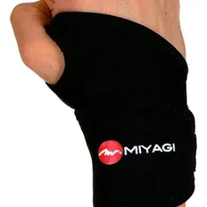 Muñequera Miyagi Ortopedica Deportiva Ajustable Neopreno