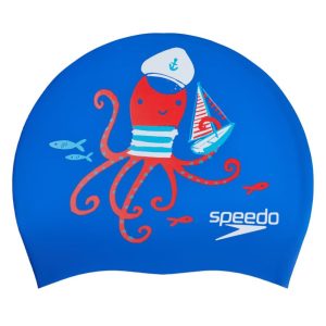 Gorro Natación Speedo Niños Printed Silicona Junior Piscina