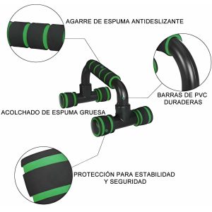 Soporte Flexiones De Pecho Push Up Barra Lagartijas Gimnasio