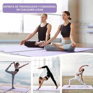 Colchoneta Mat Yoga Estera Tapete Para Pilates Ejercicio