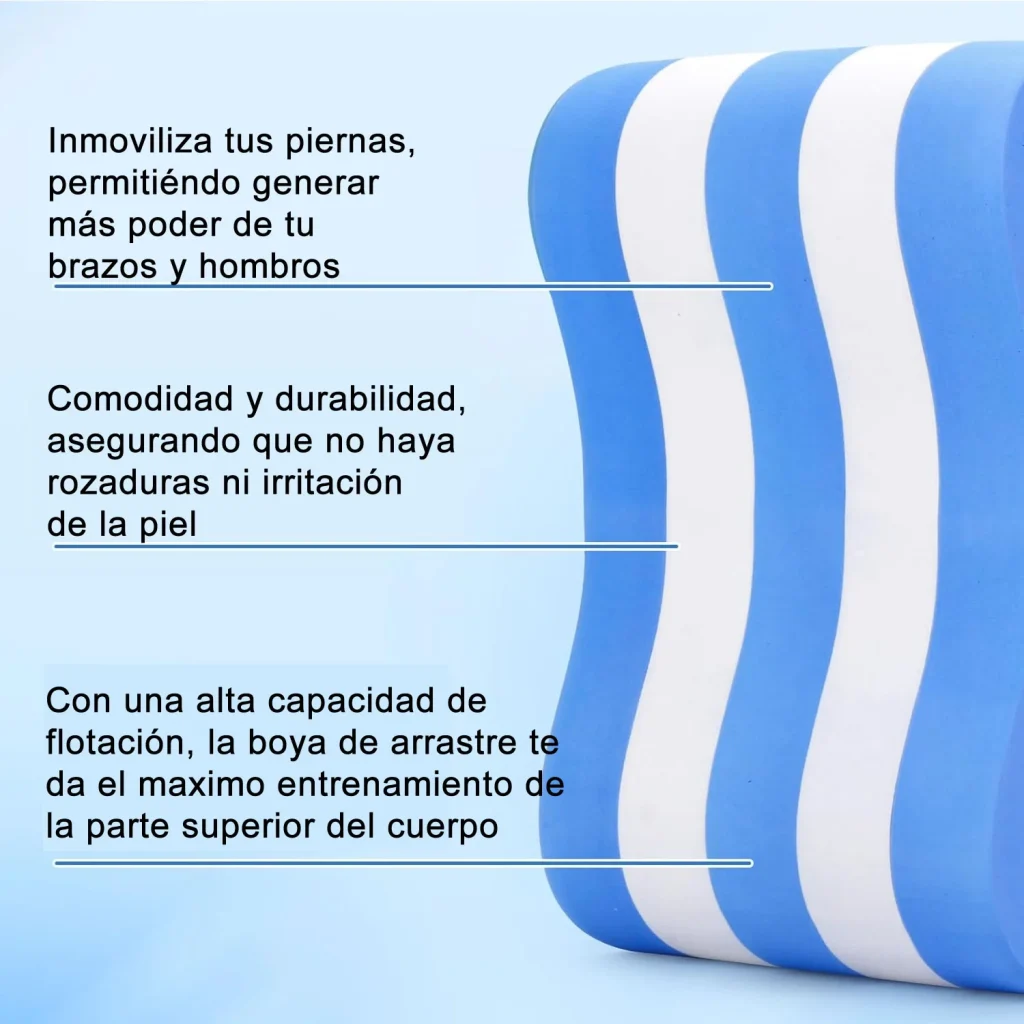 Pull Buoy Espuma Flotación Boya Entrena Natación Piscina