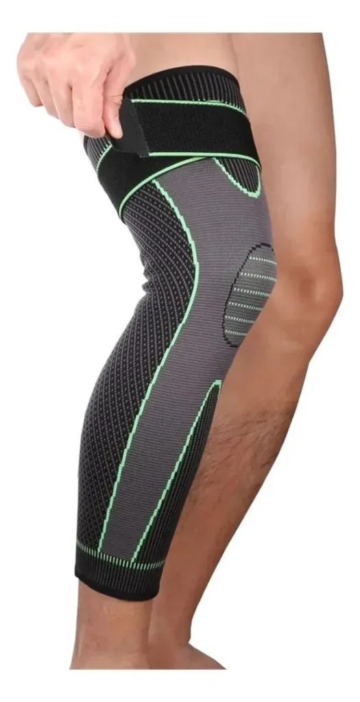 Rodillera Deportiva Compresión Ajustable Soporte Rodilla