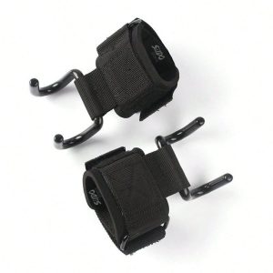 Muñequeras Gancho Straps X2 Levantamiento Pesas Correas Gym