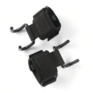 Muñequeras Gancho Straps X2 Levantamiento Pesas Correas Gym