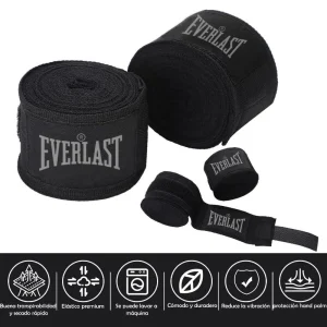 Par Vendas Boxeo Everlast Artes Marciales Envoltura Mano