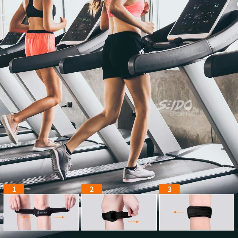 Rodillera Deportiva Strap Rotuliano Neopreno Ajustable