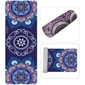 Toalla Microfibra Yoga Antideslizante Mat Portatil Plegable