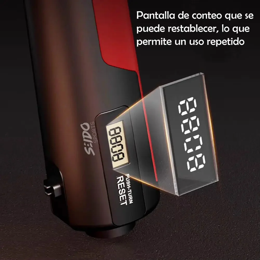 Tensor Hand Grip 5/100 Kg Contador X2 Fortalece Mano Terapia