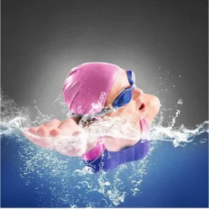 Gafas Tapa Oídos Gorro Natacion Kit Piscina Buceo + Estuche
