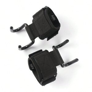 Muñequeras Gancho Straps X2 Levantamiento Pesas Correas Gym