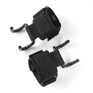 Muñequeras Gancho Straps X2 Levantamiento Pesas Correas Gym
