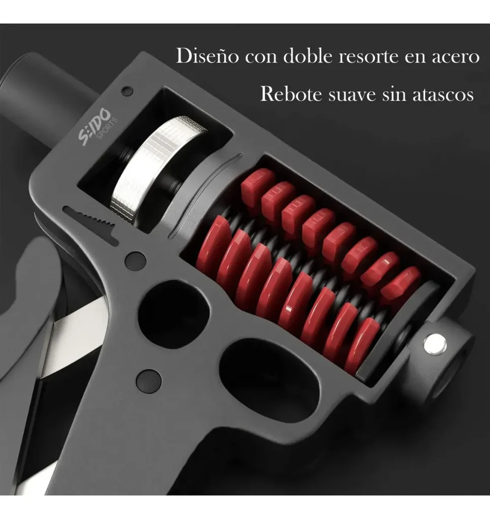 Tensor Hand Grip 5/165 Kg X 2 Ejercitadores Fortalece Mano