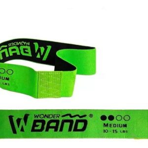 Bandas Elásticas Tela Resistencia Wonder Verde 10-15lb Medio