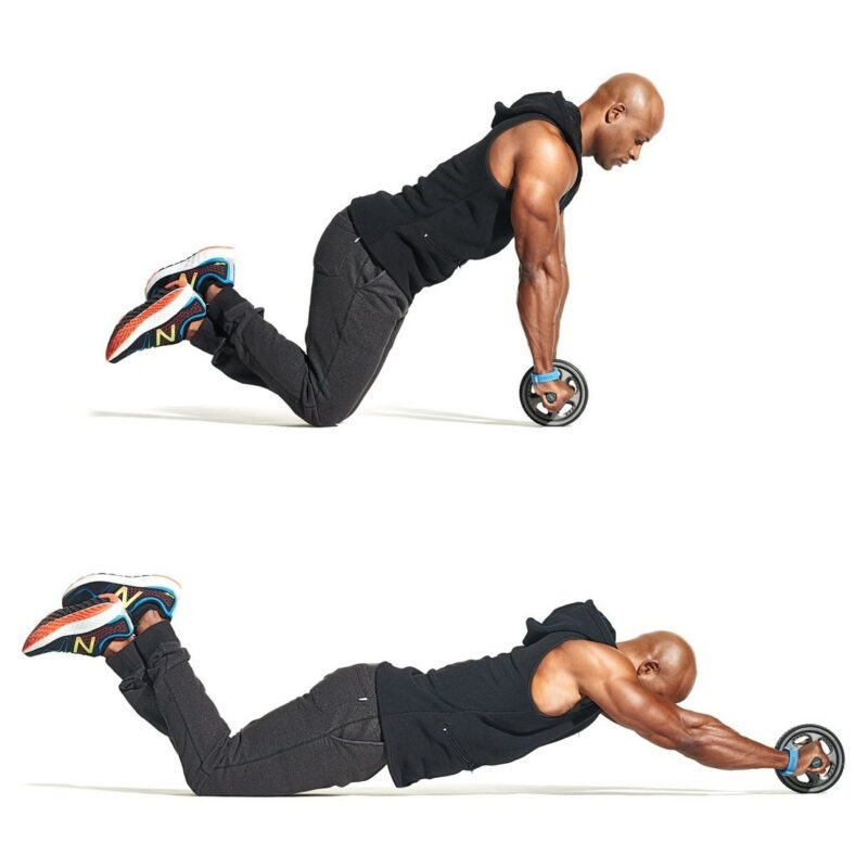 Rueda Abdominal Miyagi Rodillo Ejercicio Tonificador Abdomen