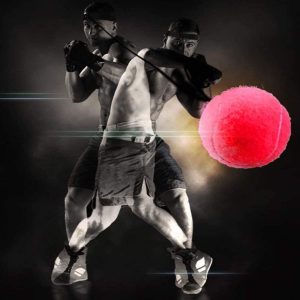 Bola Entrenamiento Boxeo Balon Cabeza Reflejos 2 Niveles