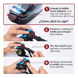 Gafas Natacion Estuche Piscina Buceo