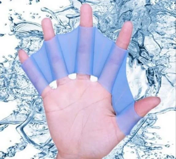 Aletas De Mano Paletas En Silicona Para Natación Entrenamiento