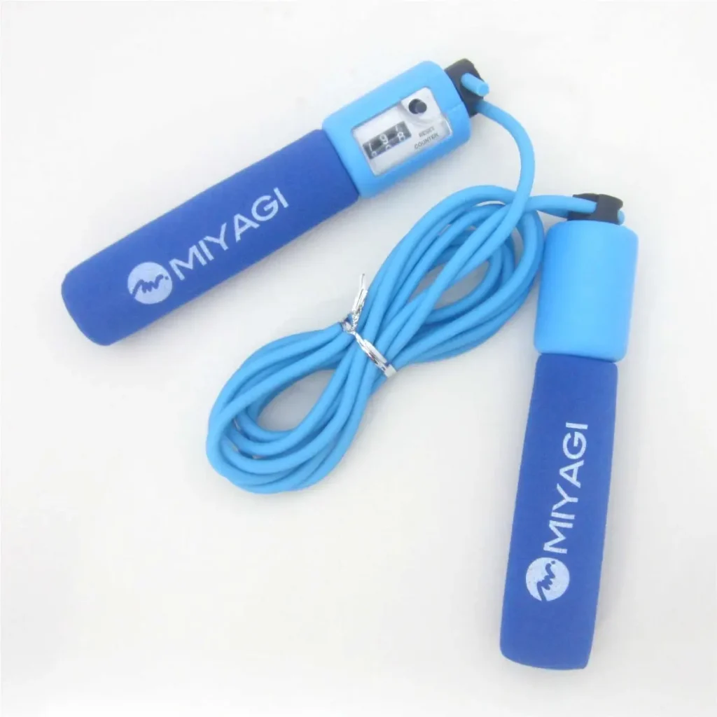 Cuerda Saltar Lazo Contador Miyagi Cardio Fitness Entrena