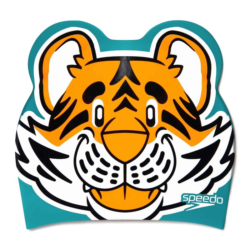 Gorro Natación Speedo Niños Printed Silicona Junior Piscina