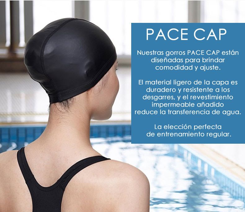Gorro De Natacion Speedo Pace Textil Impermeable Piscina