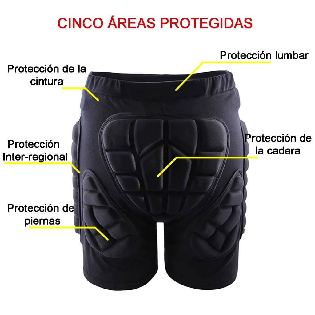 Short Protector Lycra Termoformado Multiuso Deportivo Miyagi