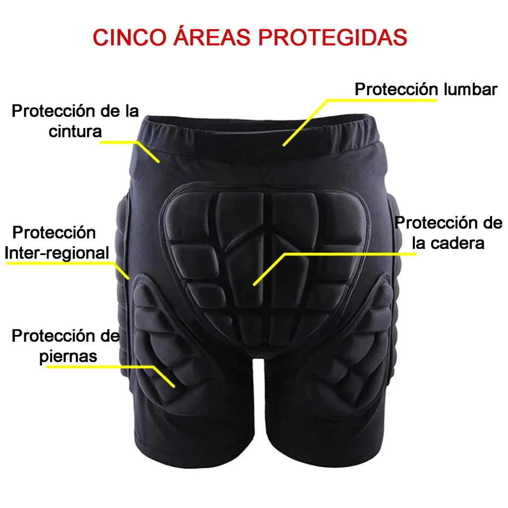 Short Protector Lycra Termoformado Multiuso Deportivo Miyagi
