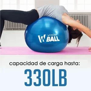 Balon Pilates Yoga Pelota Abdominales Gym 65 Cm + Inflador