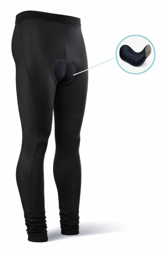 Pantalon Badana Ciclismo Gel Lycra Larga Hombre Bicicleta