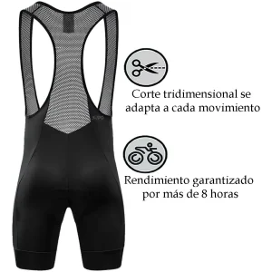 Pantaloneta Badana Hombre Bicicleta Ciclismo Gel Lycra