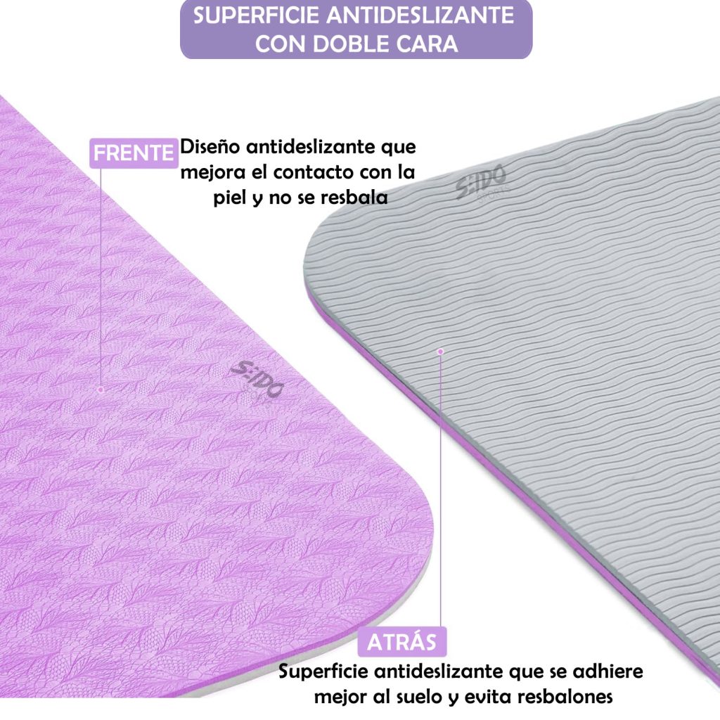 Colchoneta Mat Yoga Estera Tapete Para Pilates Ejercicio