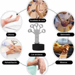 Tensor Mano Hand Grip 6.6/11 Lb Ejercitador Dedos Terapia