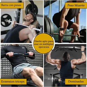 Correas Straps X 2 Levantamiento Pesas Vendas Crossfit Gym