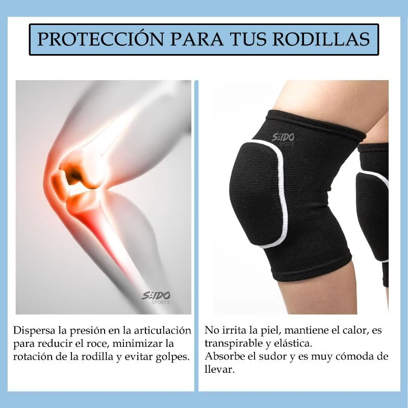 Rodilleras Deportivas X2 Voleibol Patinaje Basquet Multiusos