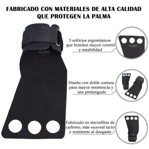 Calleras Crossfit Guantes Levantamiento Pesas Fitness Gym