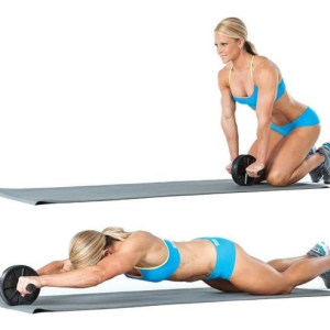Rueda Abdominal Miyagi Rodillo Ejercicio Tonificador Abdomen