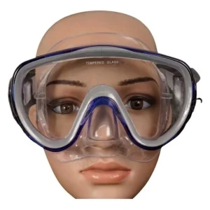 Careta Buceo Pesca Gafas Natación Vidrio Templado + Estuche
