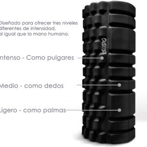 Rodillo Roller Foam Espuma Grabado Yoga Pilates Gym 30 X 8cm