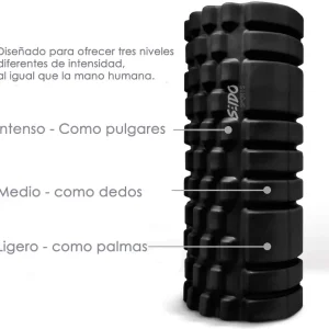Rodillo Roller Foam Espuma Grabado Yoga Pilates Gym 30 X 8cm
