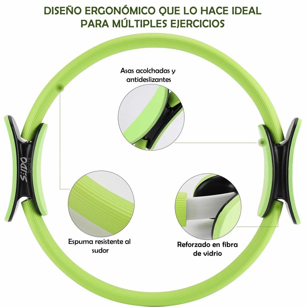 Anillo Yoga Aro Pilates Ejercicios Resistencia Brazos Piernass Abdomen