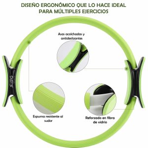 Anillo Yoga Aro Pilates Ejercicios Resistencia Brazos Piernass Abdomen